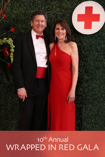 The American Red Cross Wrapped In Red Gala