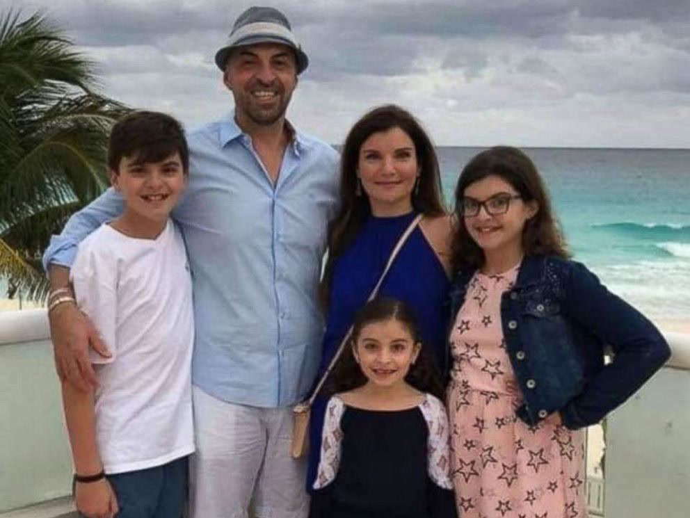 Issam Abbas, Dr. Rima Abbas, and their three children, Ali, Isabella, and Giselle.