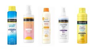 sunscreen johnson and johnson recall