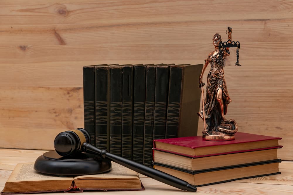 Imagery representing traffic laws and vehicle codes, used to discuss motorcycle passenger age requirements and safety regulations.